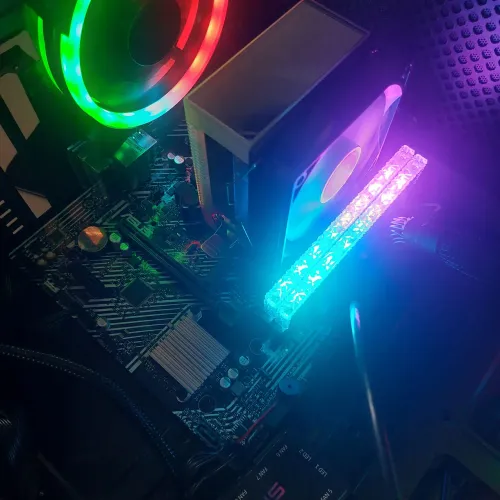Kit i5 10° geração, 16gb de ram 3200 rgb, placa mãe Asus H510M-K ac cartão