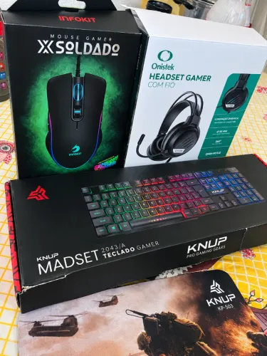 KIT GAMER (LEIA A DESCRIÇÃO)