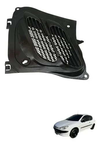 Grade Entrada Ar Capô Peugeot 206 2005 2006 2007 2008 2009