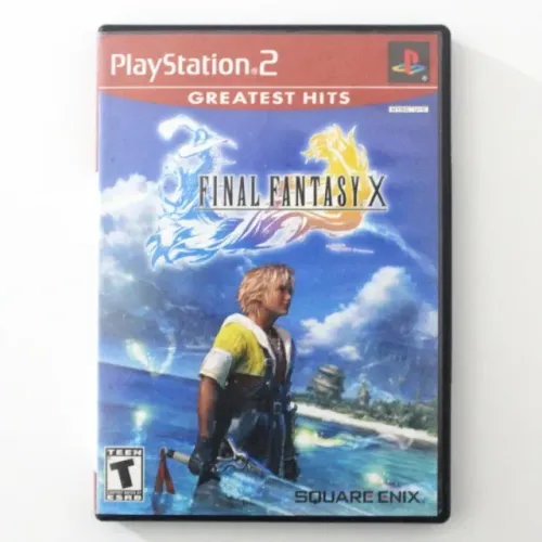 Final Fantasy X para PlayStation 2 completo e em perfeito estado de conservação