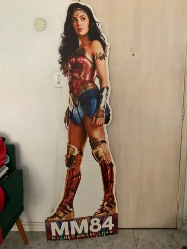 Mulher Maravilha Stand Up Raro Display de chão cerca de 1,90 m 