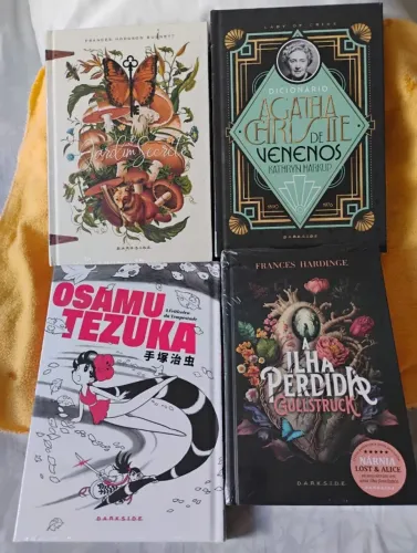 Livros novos Darkside Books - capa dura - colecionador