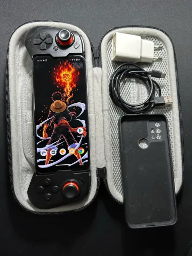 Moto G10 64GB Impecável + Kit Gamer Retrô (Controle Mocute + Case + Acessórios)