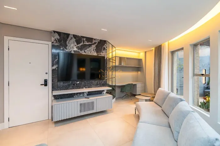 APARTAMENTO PARA LOCAÇÃO MOBILIADO 2 QUARTOS NO BATEL