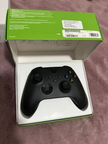 CONTROLE XBOX WIRELESS SÉRIES X|S CARBON BLACK