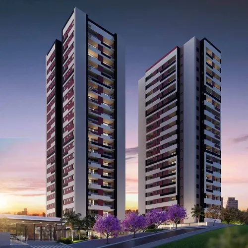 VALE VERDE - PLANETA: Apartamento Studio de 46,20m² com 1 Suíte e Varanda