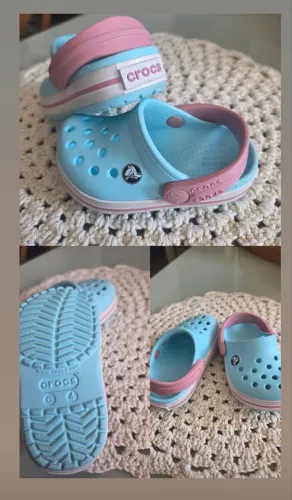 Crocs feminino infantil Nº 4 (19/20 Brasil) ? 
