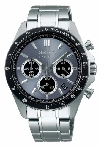 Relógio Seiko Cronógrafo Panda Azul JDM Novo