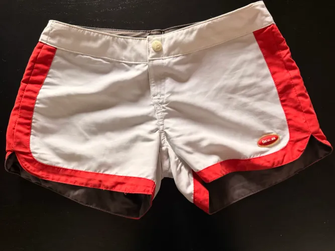 Shorts de tactel dupla face
