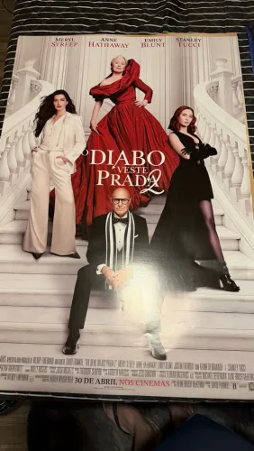 Pôster de cinema O Diabo veste prada 2 original 64x90