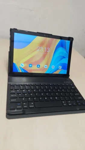 Tablet Easytech tela 10.1" 8GB 256GB + CANETA + capa + teclado