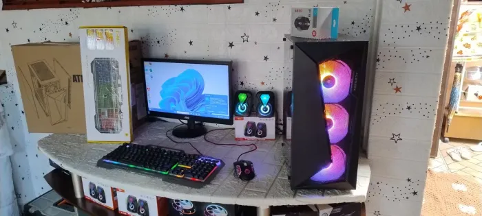 Computador i5, 16gb ram, ssd 240gb, core i5 4570, NOVO, monitor 19 polegadas 