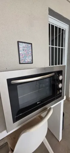 Forno elétrico Fischer em aço inox