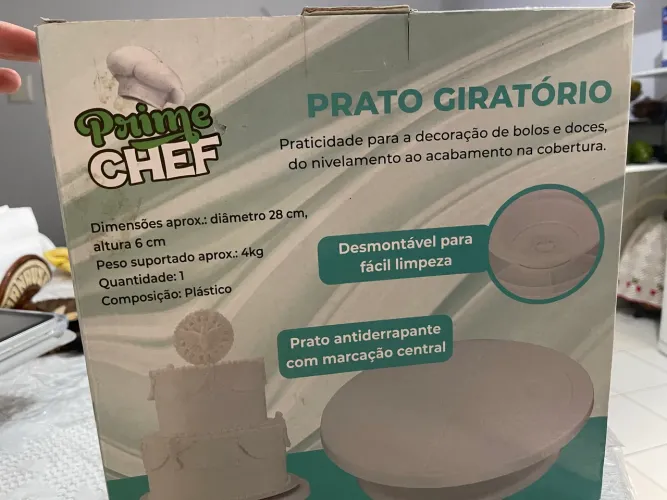 Prato giratório 