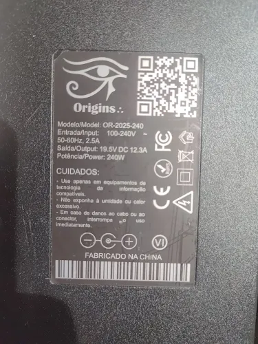 Carregador DELL M6600