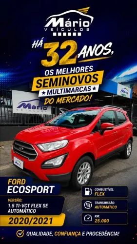 Ford Ecosport SE 1.5 12V Flex 5P Aut. 2021