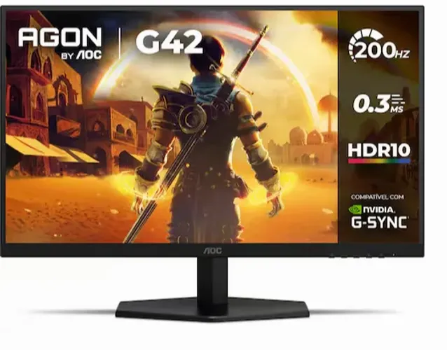 Monitor 27 AOC Full HD/200 HZ - NVIDIA 0,3Ms - G-Sinc