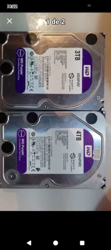 2 HDs um de 3 terá e outro de 4 os 2 800