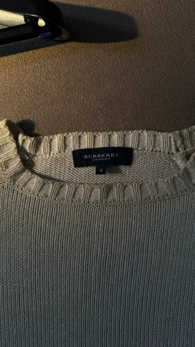 Suéter tricot Burberry original - creme