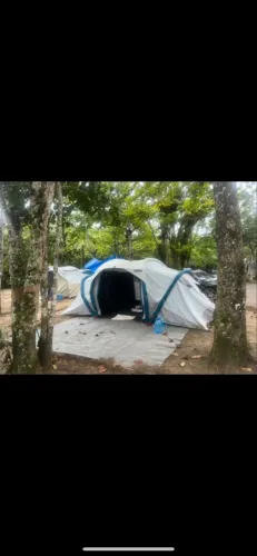 Barraca de camping family