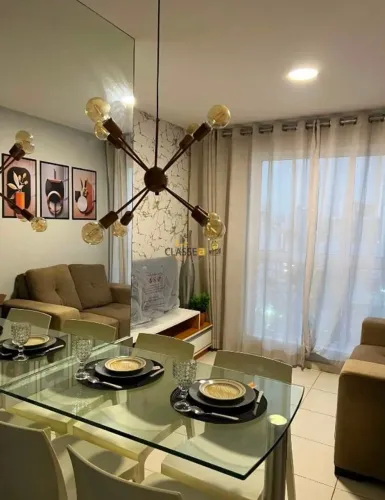 Apartamento 1 Quarto Mobiliado em Candeias
