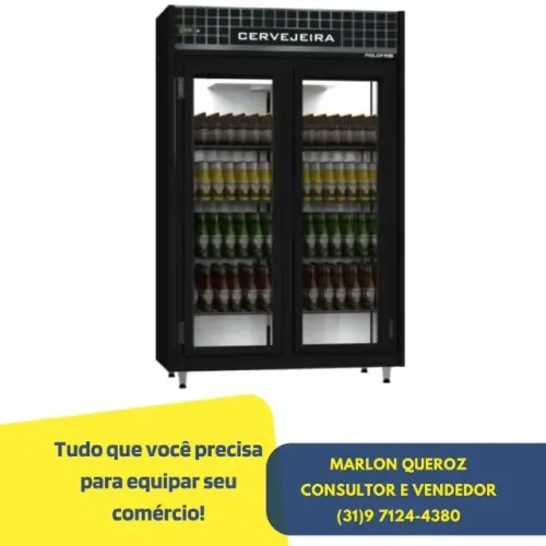 Cervejeira 2 Portas Polo Frio com Iluminação