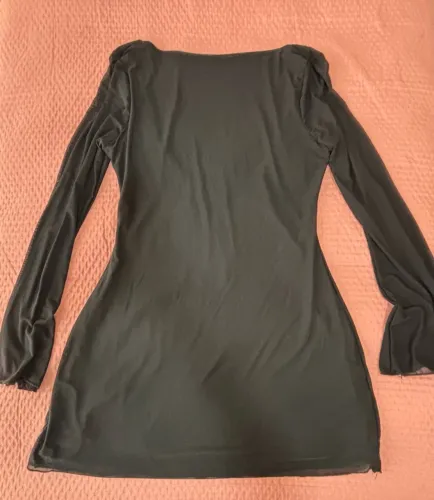 Vestido SHEIN petite costas abertas TAM G