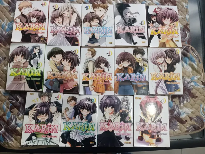 Mangás Karin Completo - Volumes 01 ao 14 