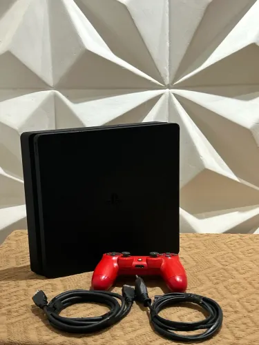 ? PS4 SLIM 500GB À VENDA!?