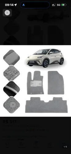 BYD Dolphin Mini, Tapete BYD Dolphin Mini, Kapazi Original, Tapete Premium, 