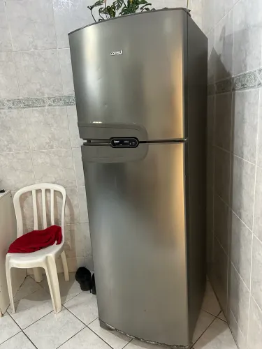 Vendo geladeira Frost free inox cônsul 