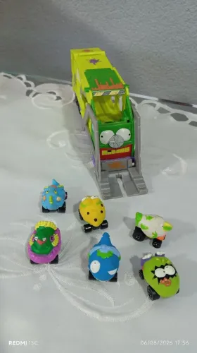 Caminhão Cegonha Lixo - Trash Wheels