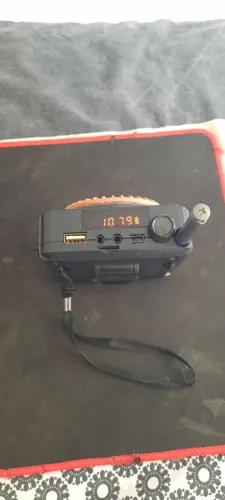 Radio megafone fm usb aux