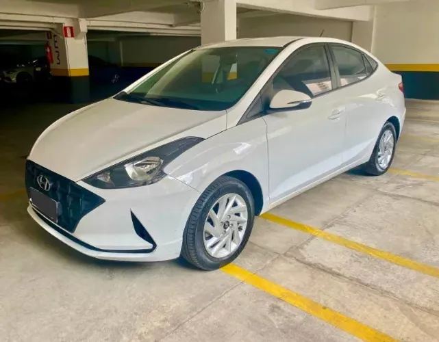 Disponível para locação. Hb20 Sedan 1.0 Evolution 2022.