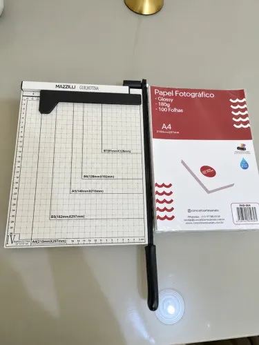 GUILHOTINA + PAPEL FOTOGRÁFICO