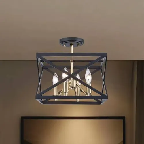 Luminária de teto/ nova na caixa 