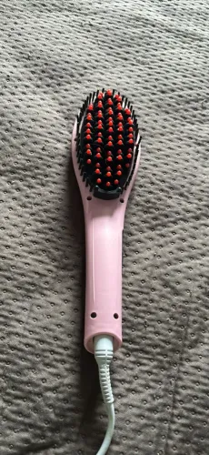 Escova de cabelo, desapego. 