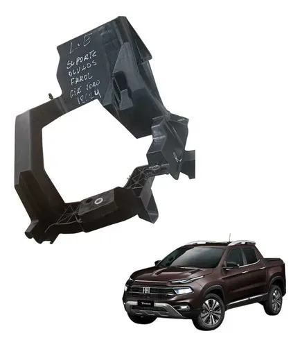 Suporte Oculos Farol Fiat Toro Lado Esquerdo 2018 A 2024