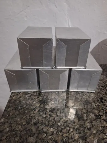 Formas caixa de leite alta 