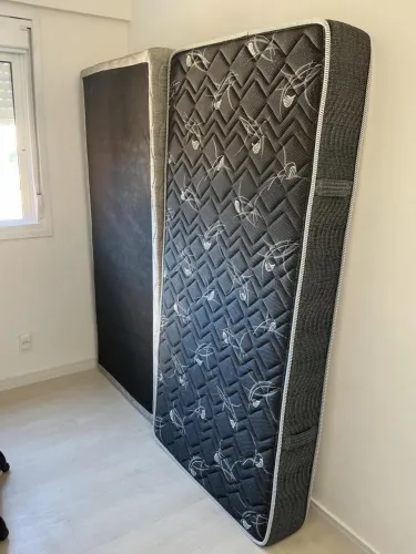 VENDO - Colchão solteiro Sankonfort + cama box Probel