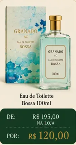 Perfume GRANADO Eau de Toilette Bossa 100ml