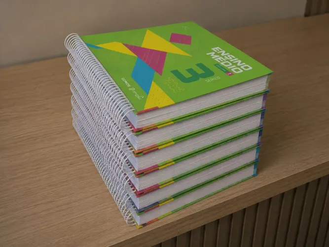 Coleção Ensino Médio Completa (5 Volumes) - R$ 220