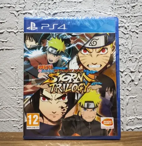 Naruto Shippuden Ultimate Ninja Storm Trilogy Ps4 Lacrado