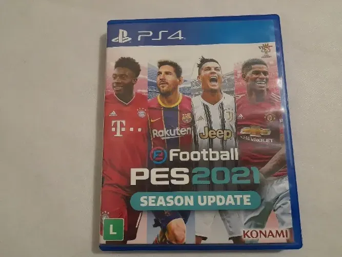 Jogo Pes 2021 E Football, Ps4, Season Update, Original, Usado, ler a descrição