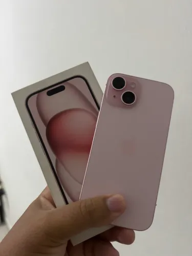 iPhone 15 rosa todo original 