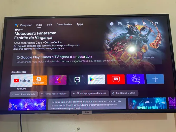 TV Android TCL 40 polegadas 
