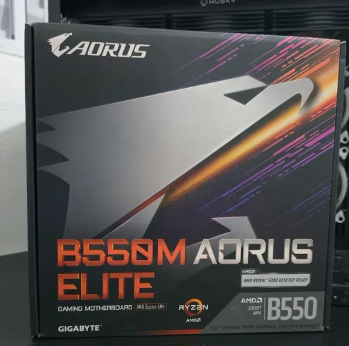 Placa mãe B550m Aorus Elite