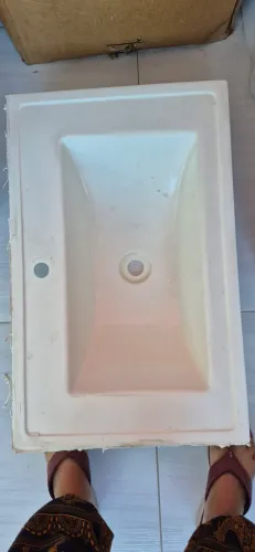 Vendo pia para sanitário em pedra artificial 0,38x0,60