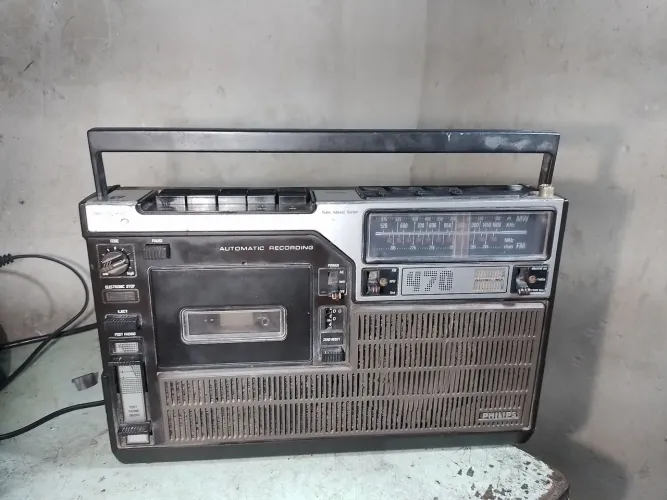 Rádio Gravador Philips Ar 470 (Sucata)
