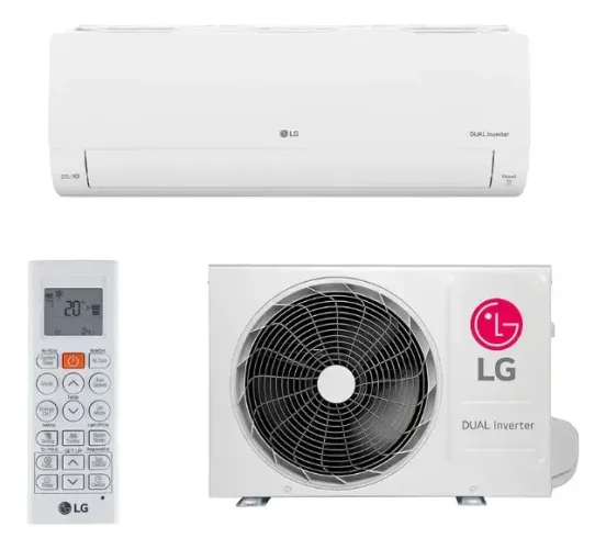 LG S3UQ12JA31K.EB2GAM1 Ar Condicionado Voice Dual Inverter IA 12000 Btus S